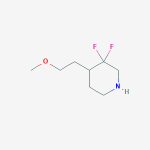 3,3-Difluoro-4-(2-methoxyethyl)piperidine