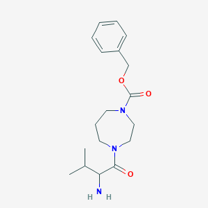 Benzyl 4-(2-amino-3-methylbutanoyl)-1,4-diazepane-1-carboxylate