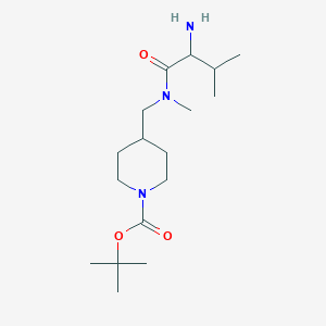 (S)-tert-Butyl 4-((2-amino-N,3-dimethylbutanamido)methyl)piperidine-1-carboxylate