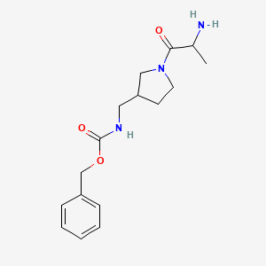 Benzyl ((1-((S)-2-aminopropanoyl)pyrrolidin-3-yl)methyl)carbamate