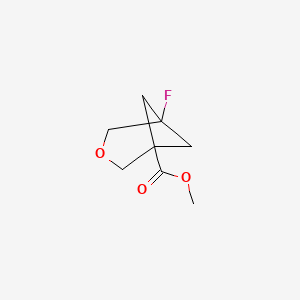 Methyl 5-fluoro-3-oxabicyclo[3.1.1]heptane-1-carboxylate