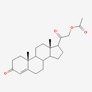 11-Deoxycorticosterone acetate;DOC acetate;Cortexone acetate