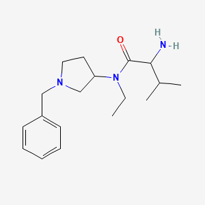 2-Amino-N-((S)-1-benzylpyrrolidin-3-yl)-N-ethyl-3-methylbutanamide