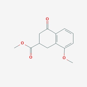 Methyl 8-methoxy-4-oxo-1,2,3,4-tetrahydronaphthalene-2-carboxylate