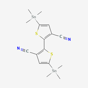 5,5'-Bis(trimethylstannyl)[2,2'-bithiophene]-3,3'-dicarbonitrile