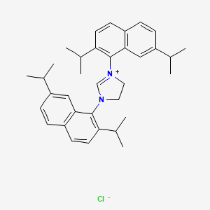 1,3-Bis(2,7-diisopropylnaphthalen-1-yl)-4,5-dihydro-1H-imidazol-3-ium chloride