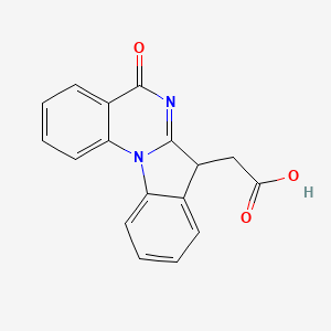 molecular formula C17H12N2O3 B14784519 Casein Kinase II Inhibitor IX, IQA 