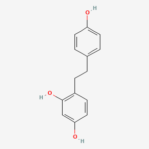 molecular formula C14H14O3 B14784595 4-[2-(4-hydroxyphenyl)ethyl]benzene-1,3-diol 