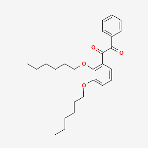 1-(2,3-Bis(hexyloxy)phenyl)-2-phenylethane-1,2-dione