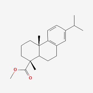 molecular formula C21H30O2 B14784927 methyl (1R,4aS)-7-isopropyl-1,4a-dimethyl-2,3,4,9,10,10a-hexahydrophenanthrene-1-carboxylate 