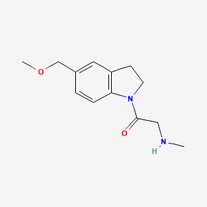 1-(5-(Methoxymethyl)indolin-1-yl)-2-(methylamino)ethan-1-one