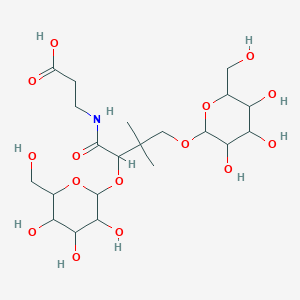 molecular formula C21H37NO15 B14785015 Calcium pantothenate; Calcium D-pantothenate; Vitamin B5 calcium salt 