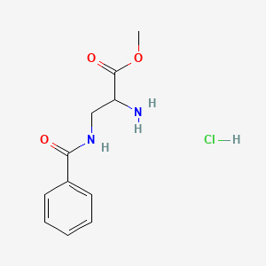 Methyl(S)-2-amino-3-benzamidopropanoatehydrochloride