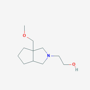 2-(3a-(methoxymethyl)hexahydrocyclopenta[c]pyrrol-2(1H)-yl)ethan-1-ol