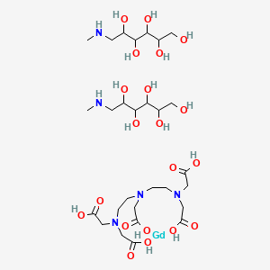 molecular formula C28H57GdN5O20 B14785299 Gadopentetate (dimeglumine) 