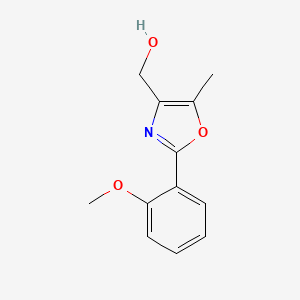 (2-(2-Methoxyphenyl)-5-methyloxazol-4-yl)methanol