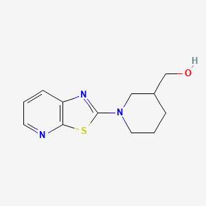 (1-(Thiazolo[5,4-b]pyridin-2-yl)piperidin-3-yl)methanol