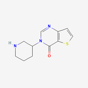 3-(piperidin-3-yl)thieno[3,2-d]pyrimidin-4(3H)-one