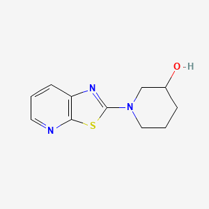 1-(Thiazolo[5,4-b]pyridin-2-yl)piperidin-3-ol