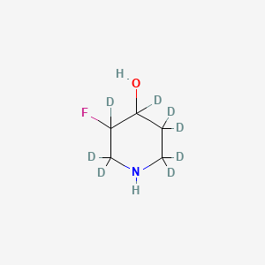 3-fluoro(2,2,3,4,5,5,6,6-(2)H)piperidin-4-ol