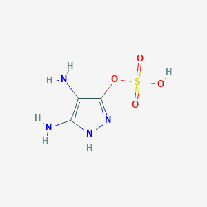 3,4-diamino-1H-pyrazol-5-ol sulfate