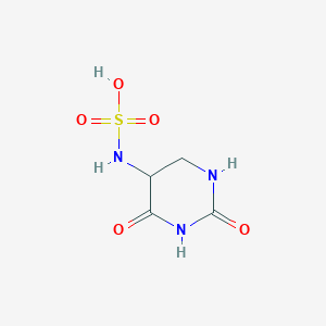 molecular formula C4H7N3O5S B14785772 Sulfaminouracil 