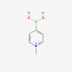 (1-Methylpyridin-1-ium-4-yl)boronic acid