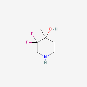 3,3-Difluoro-4-methylpiperidin-4-ol