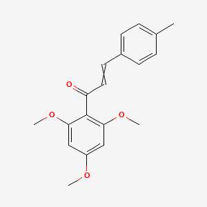 3-(4-Methylphenyl)-1-(2,4,6-trimethoxyphenyl)prop-2-en-1-one