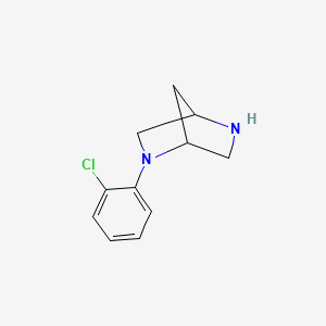 2-(2-Chlorophenyl)-2,5-diazabicyclo[2.2.1]heptane