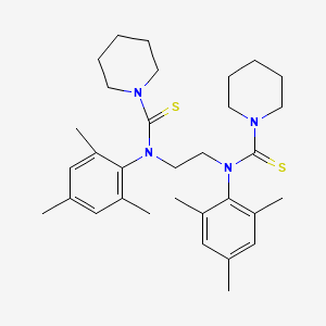 N,N'-(Ethane-1,2-diyl)bis(N-mesitylpiperidine-1-carbothioamide)