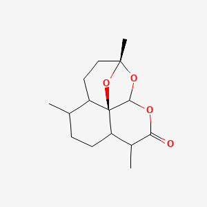 (1S,13R)-1,5,9-trimethyl-11,14,15-trioxatetracyclo[10.2.1.04,13.08,13]pentadecan-10-one