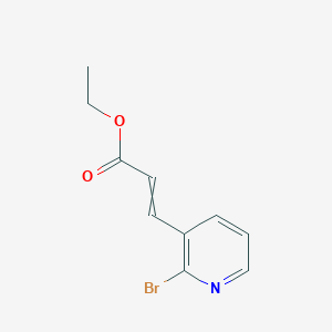 Ethyl 3-(2-bromopyridin-3-yl)prop-2-enoate