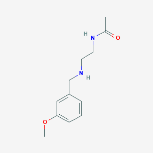 Acetamide, N-[2-[(3-methoxyphenyl)methylamino]ethyl]-