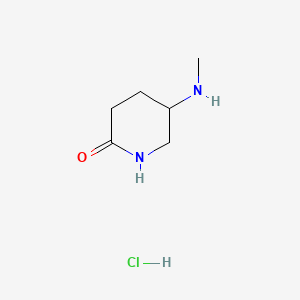 5-(Methylamino)piperidin-2-one hydrochloride