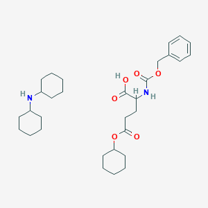 molecular formula C31H48N2O6 B14786433 N-Cbz-O5-cyclohexyl-L-glutamic acidIaaEDCHA 