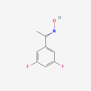 N-[1-(3,5-difluorophenyl)ethylidene]hydroxylamine