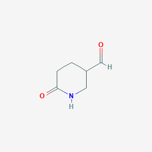 6-Oxopiperidine-3-carbaldehyde