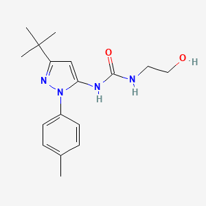 1-[3-Tert-Butyl-1-(4-Methylphenyl)-1h-Pyrazol-5-Yl]-3-(2-Hydroxyethyl)urea