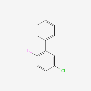 molecular formula C12H8ClI B14786629 5-Chloro-2-iodo-1,1'-biphenyl 