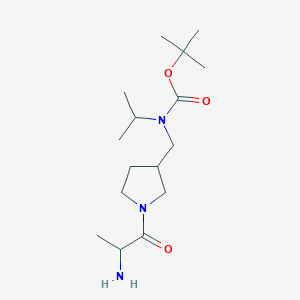 tert-Butyl ((1-((S)-2-aminopropanoyl)pyrrolidin-3-yl)methyl)(isopropyl)carbamate