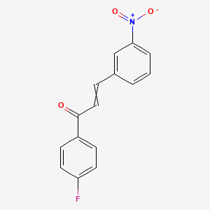 (E)-1-(4-fluorophenyl)-3-(3-nitrophenyl)-2-propen-1-one