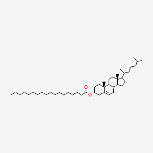 [(10R,13R)-10,13-dimethyl-17-(6-methylheptan-2-yl)-2,3,4,7,8,9,11,12,14,15,16,17-dodecahydro-1H-cyclopenta[a]phenanthren-3-yl] octadecanoate