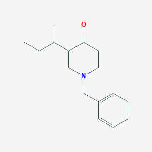 1-Benzyl-3-(sec-butyl)piperidin-4-one