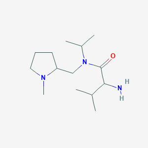 2-Amino-N-isopropyl-3-methyl-N-(((S)-1-methylpyrrolidin-2-yl)methyl)butanamide