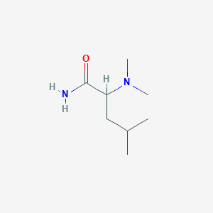 2-(Dimethylamino)-4-methylpentanamide