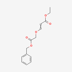 (E)-Ethyl 3-(2-(benzyloxy)-2-oxoethoxy)acrylate