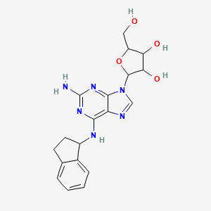 (R)-N-(2,3-Dihydro-1H-indenyl)-2-amino adenosine