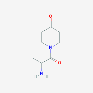 1-(2-Aminopropanoyl)piperidin-4-one