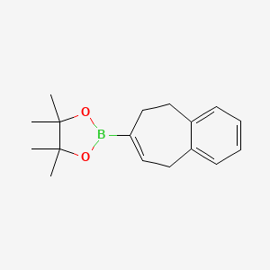 2-(8,9-dihydro-5H-benzo[7]annulen-7-yl)-4,4,5,5-tetramethyl-1,3,2-dioxaborolane